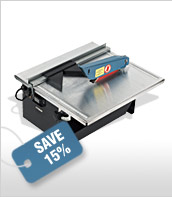 Erbauer Tile Cutter Chrome Top 230V Now £42.49 Was £49.99** Save 15%