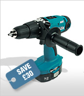 Makita 18V Cordless Combi Drill Now £239.77 Was £269.77** Save £30