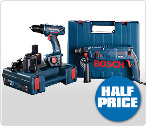 Bosch 2kg SDS Hammer & Drill Driver Twin Pack 240V Now Only £99.99 Was £199.99** Half Price