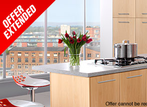 Get £200 Screwfix Vouchers when you spend £1000 or more on kitchens***