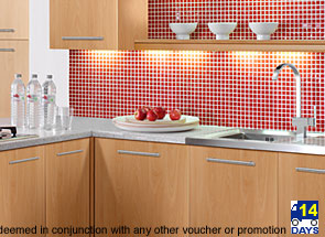 Get £200 Screwfix Vouchers when you spend £1000 or more on kitchens***