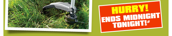 Titan 25cc 2-in-1 Grass & Hedge Trimmer Now Only £84.99 Was £99.99* Save £15 - Hurry! Ends Midnight Tonight!#