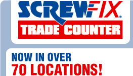 Screwfix Trade Counters - Now in Over 70 Locations