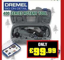 Dremel 400 Series Rotary Tool - Only &pound;99.99