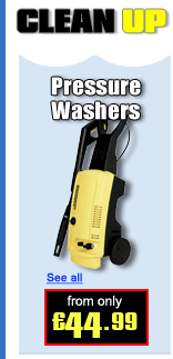 Pressure Washers From Only GBP 44.99