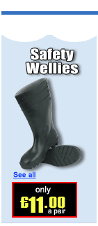 Safety Wellies Only GBP 11.00 a pair
