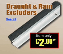 Draught & Rain Excluders From Only GBP 2.80*
