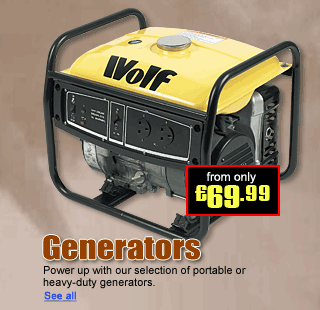 Generators From Only GBP 69.99